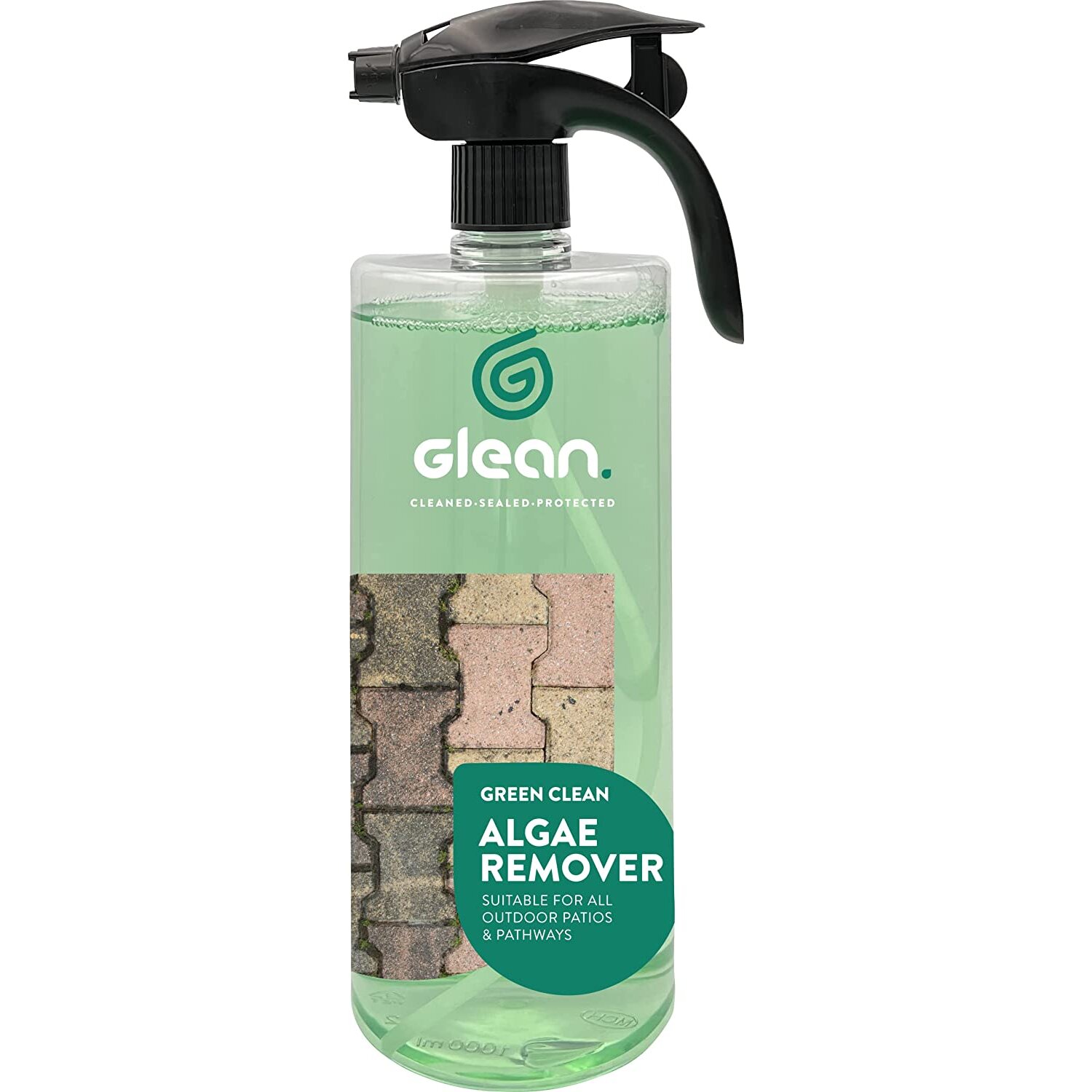 GLEAN Green Clean | Algae, Lichen, Moss & Black Spot Remover | Wet It - Forget It - Won't Regret It | Ready To Apply, No...